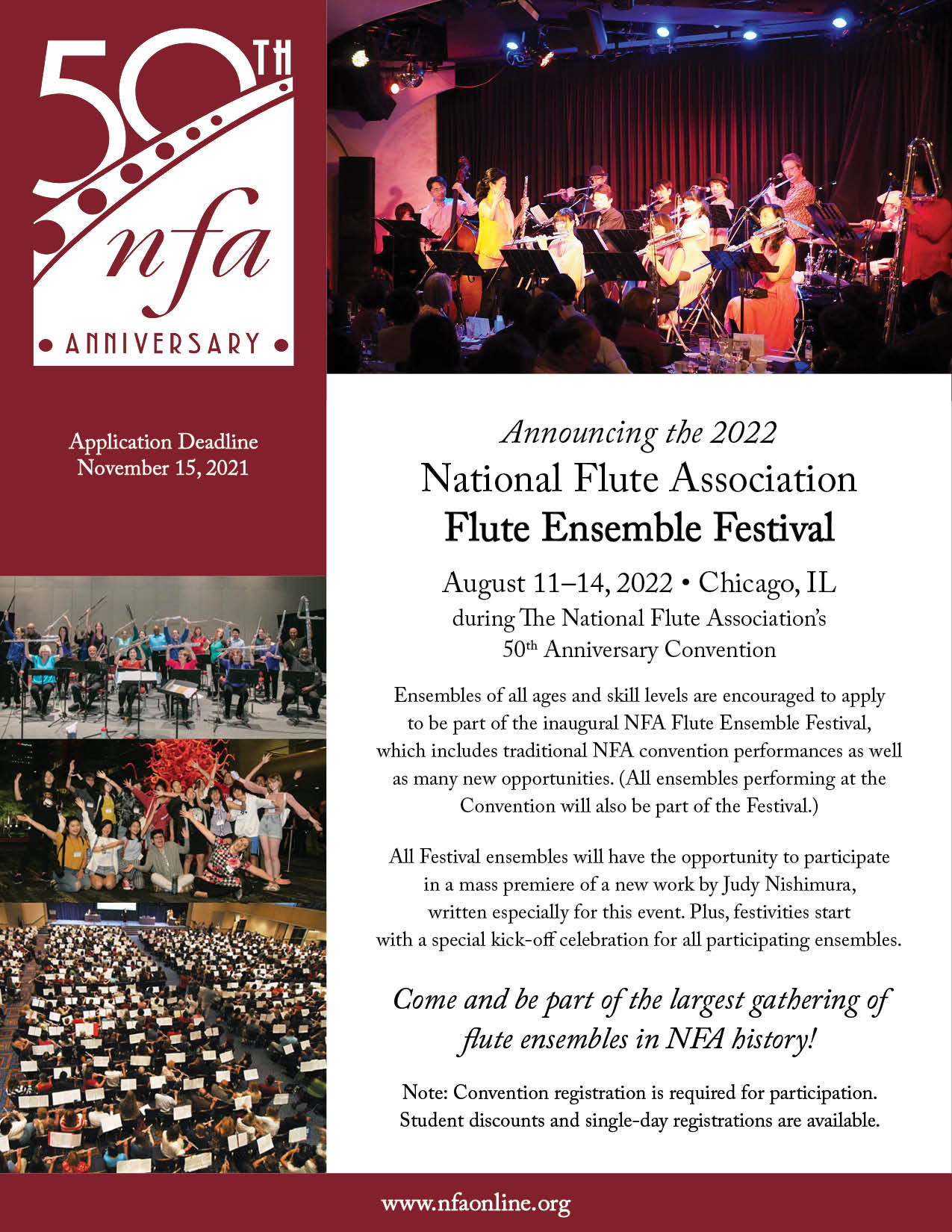 2022 Flute Ensemble Festival Submissions