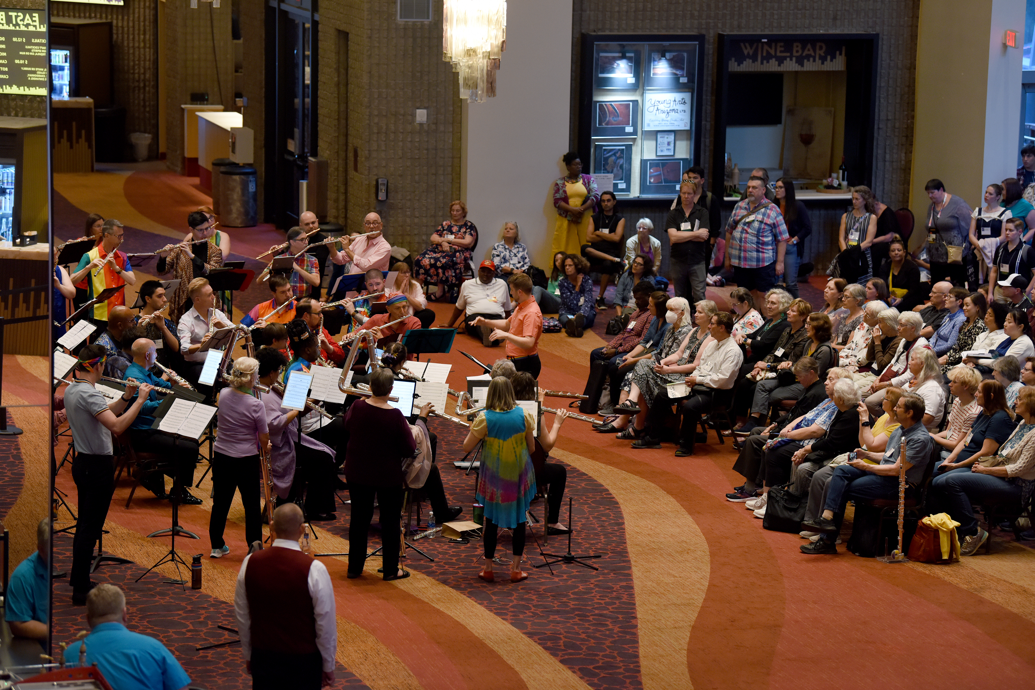 LGBTQIA Flute Choir 2023_Credit Tim Trumble