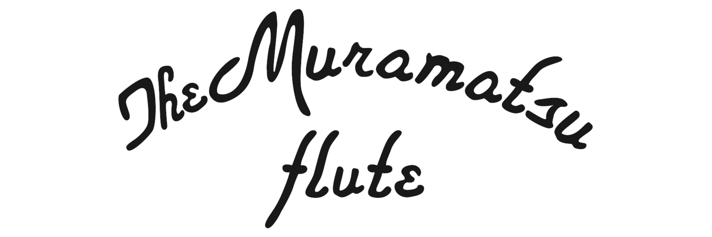 The Muramatsu Flute rectangle logo transparent background